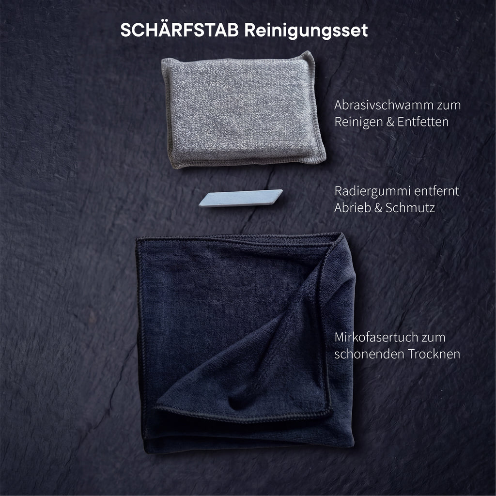 Schärfstab Reinigungsset